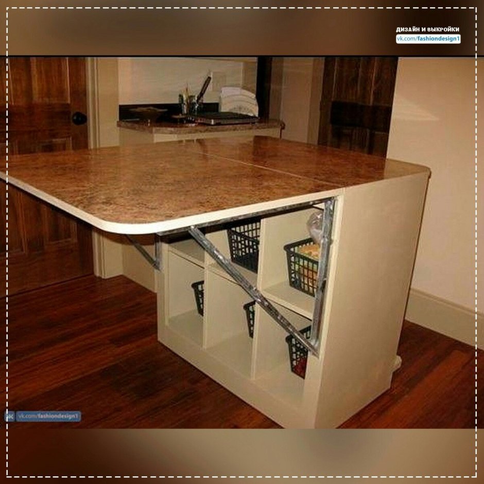 Откидной раскройный стол