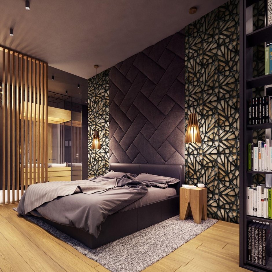 Якшие стеновые панели в интерьере