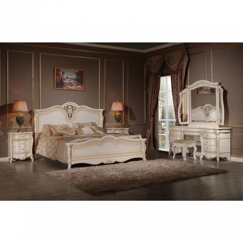 Красивая спальная мебель