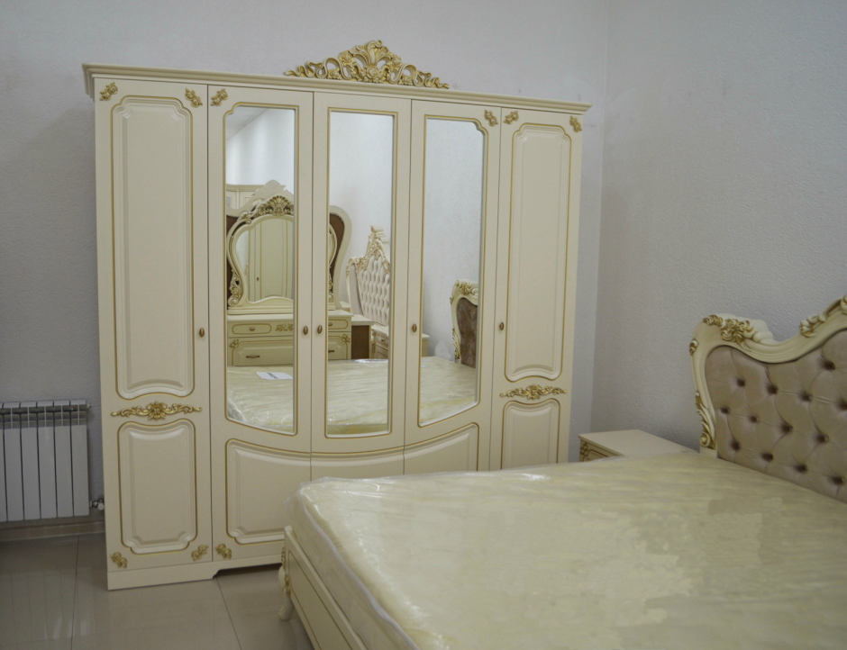 Магдалена слоновая кость спальня