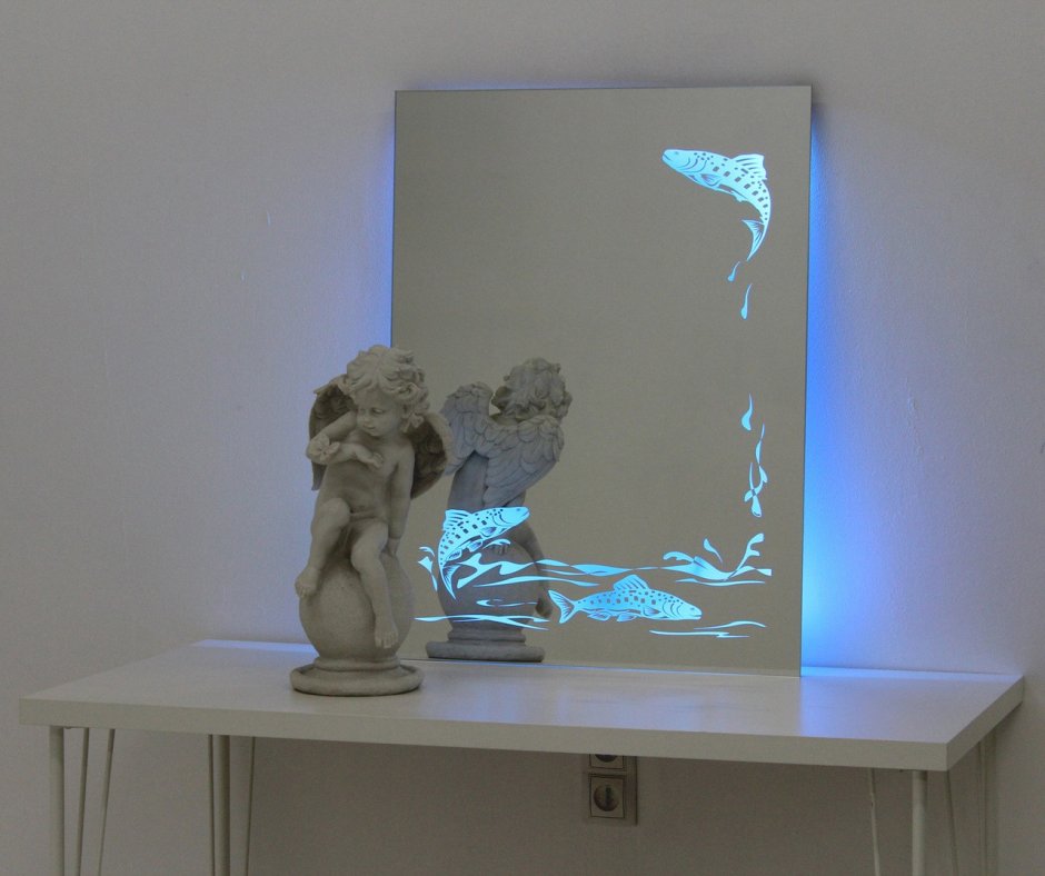 Ниша в стене с подсветкой