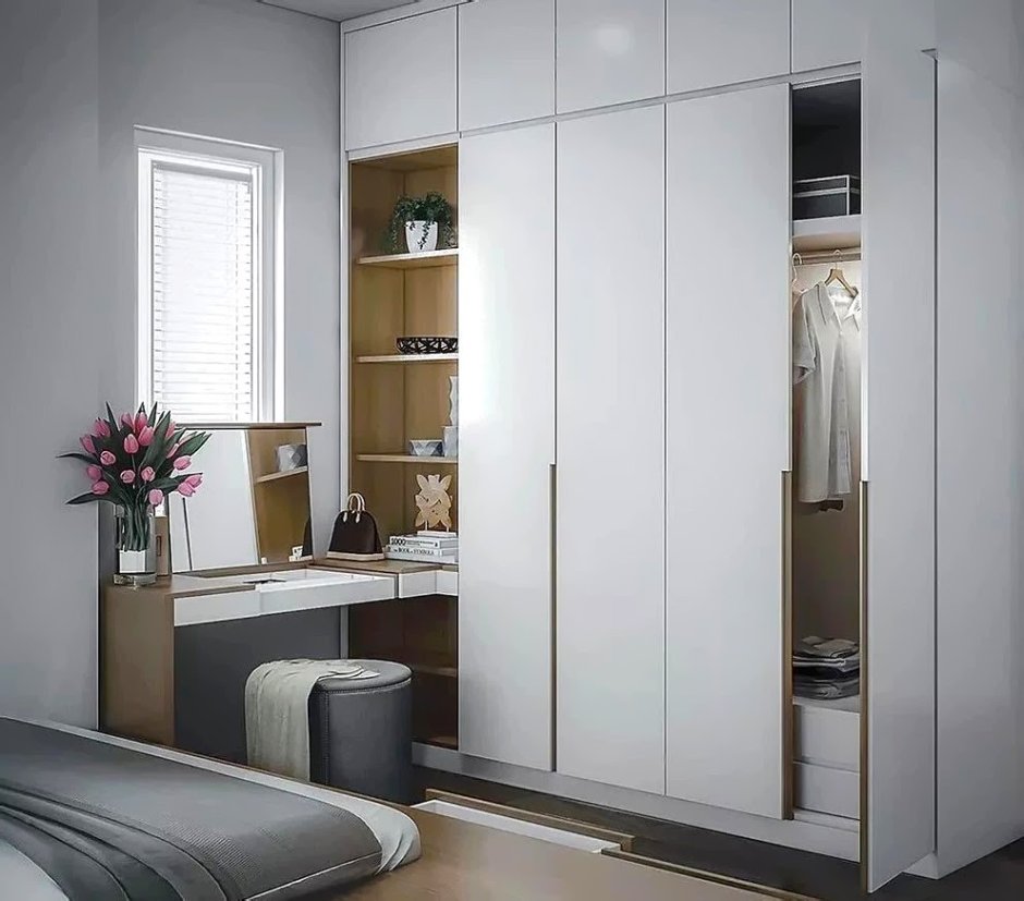 Компьютерный стол с туалетным столиком