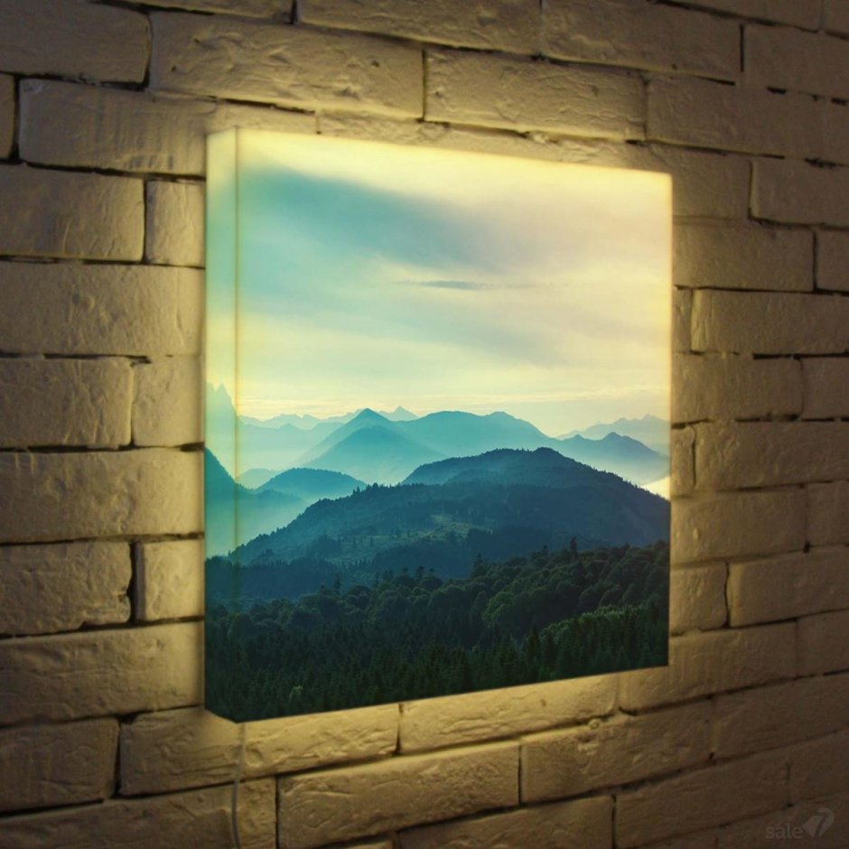 Лайтбокс ручей 45-135-p-014