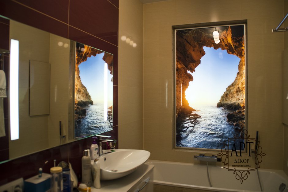 Фальш окно с подсветкой