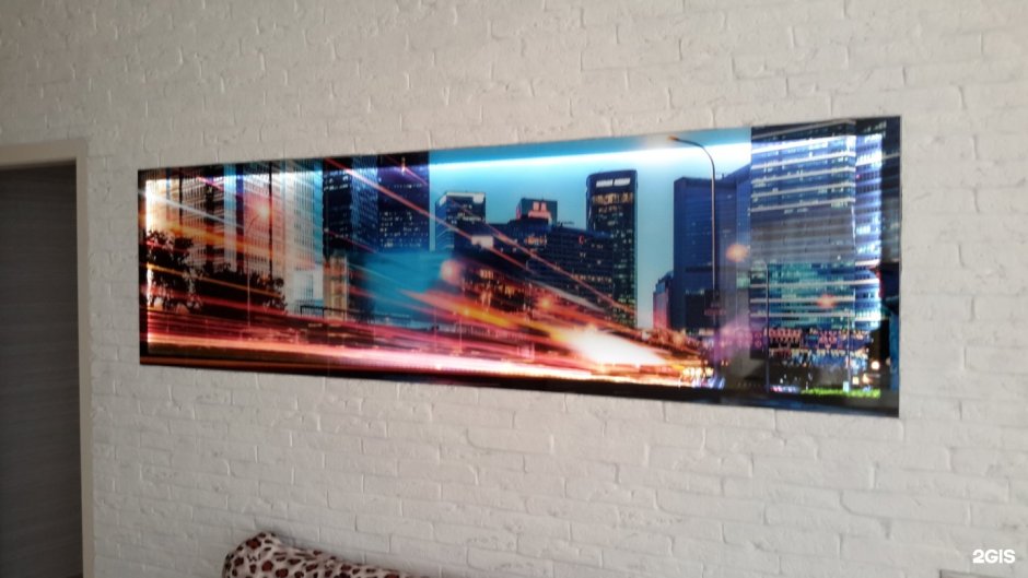 Панно на стекле на стену