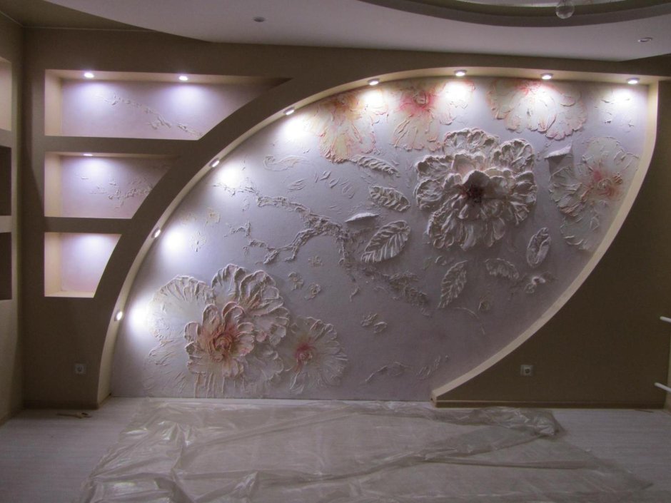 Объемный декор стен