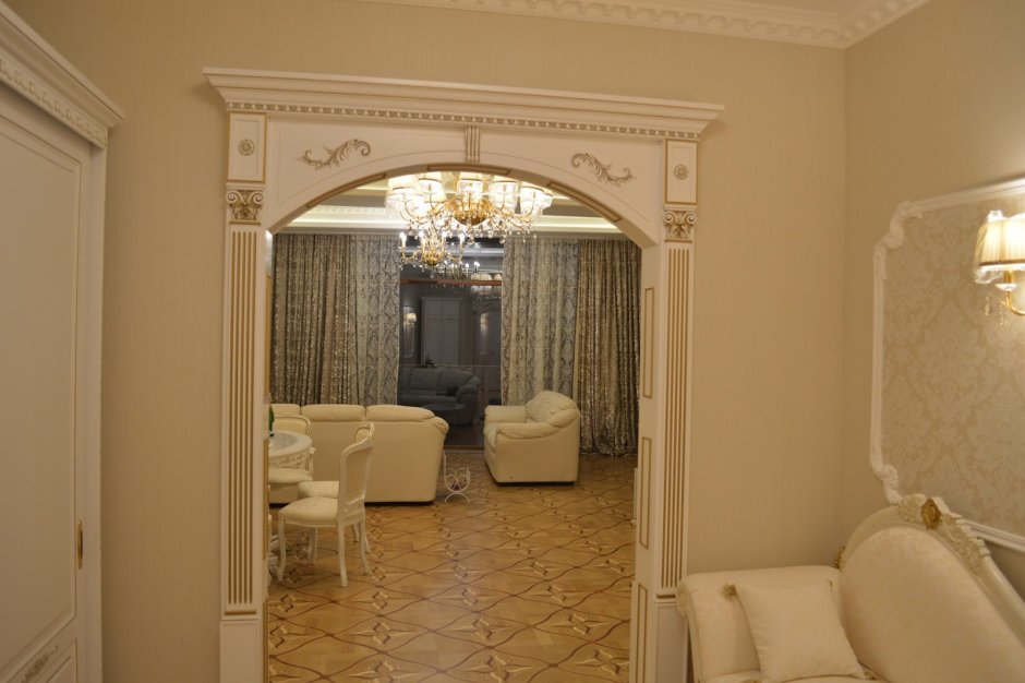 Арки межкомнатные гипсовые