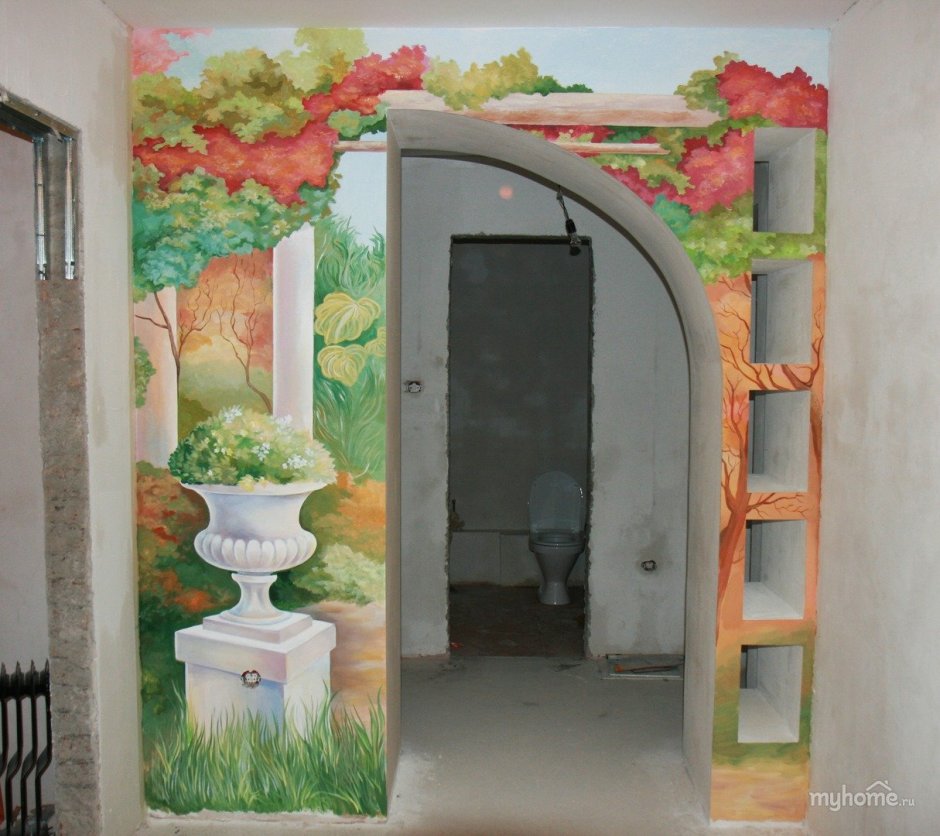 Декорация арки