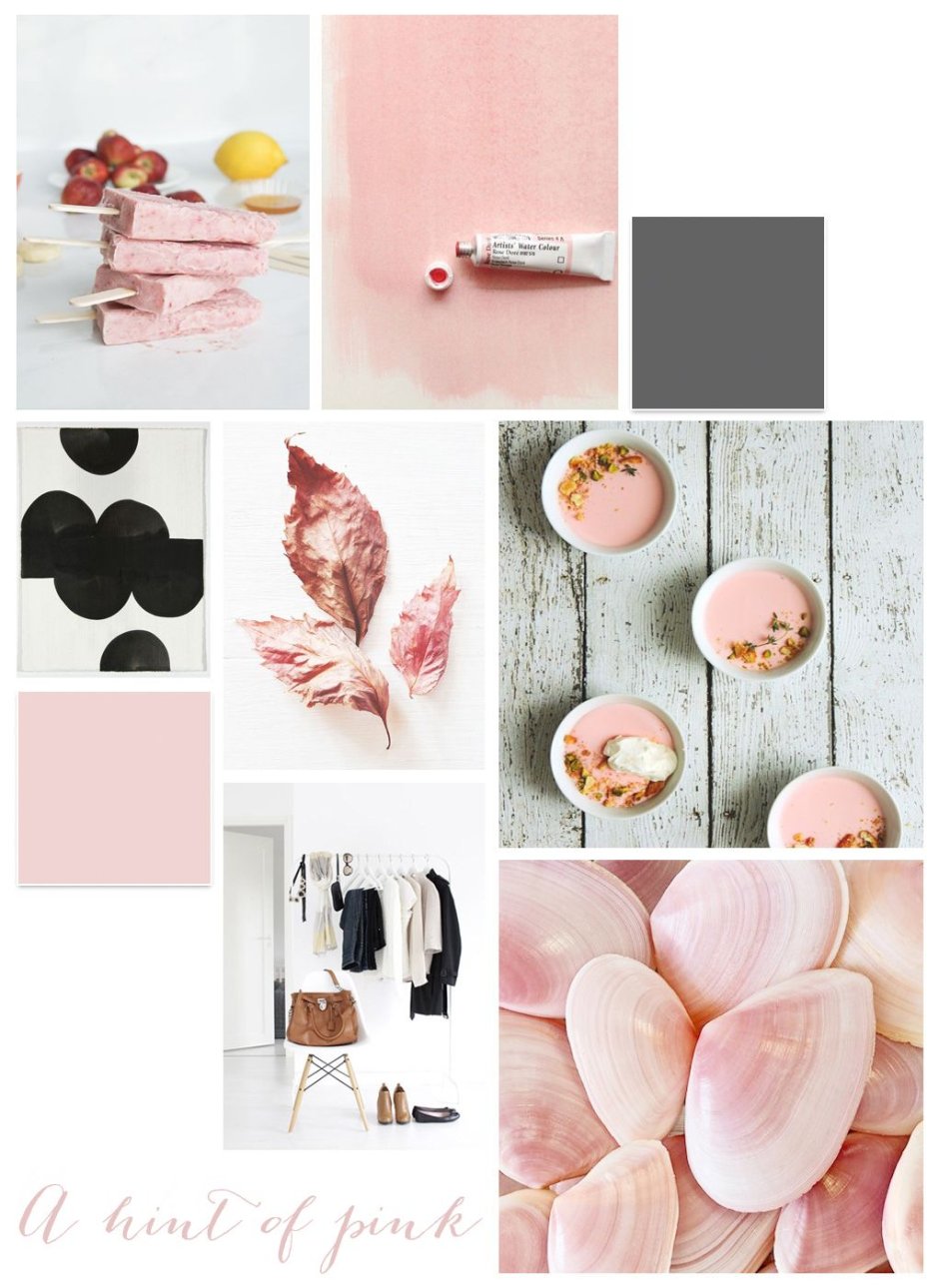 Мудборд цветовая гамма