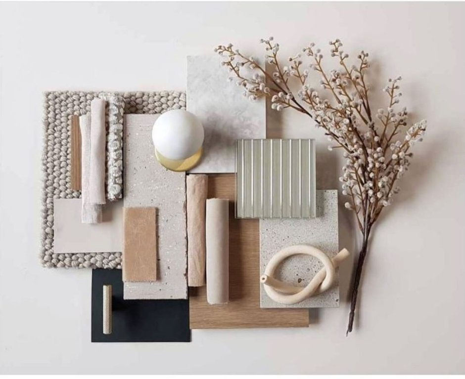 Мудборд интерьера