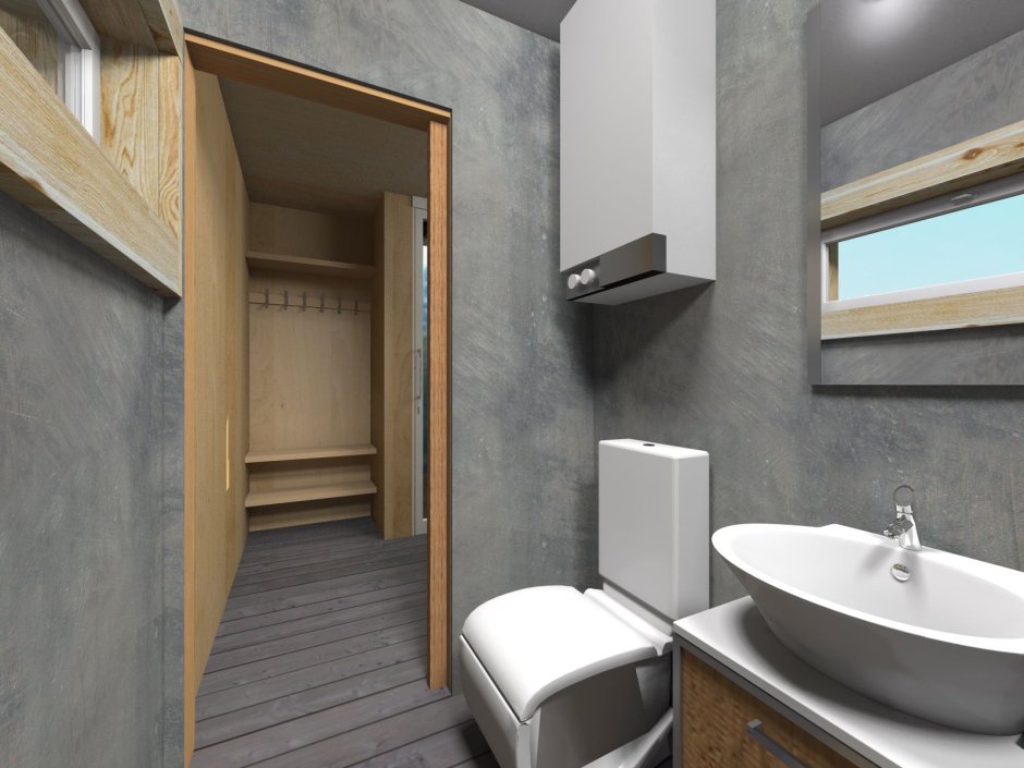 Отделка сауны планкеном