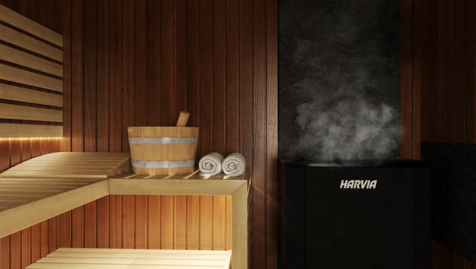 Небольшой домик с плоской крышей