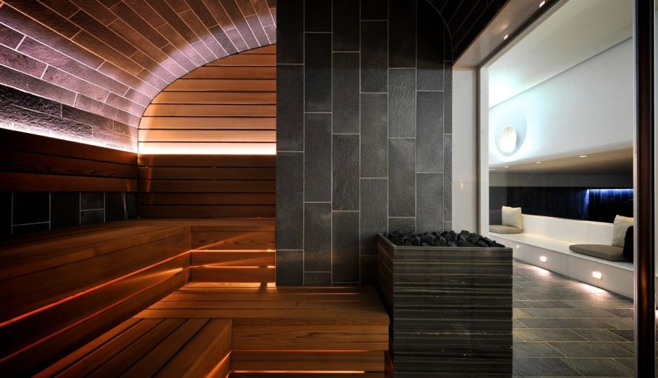Современная баня под ключ Минимализм