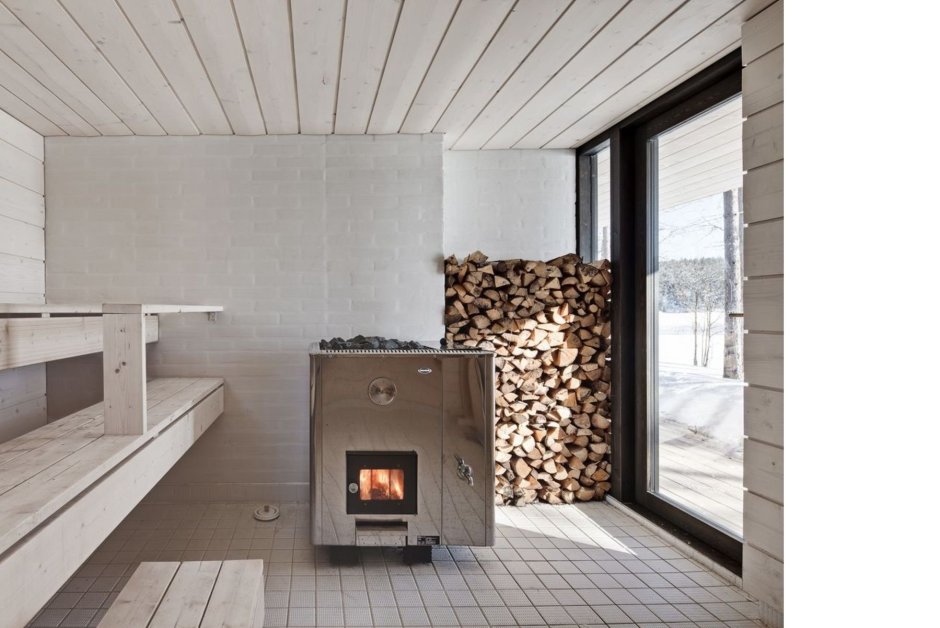 Душевая комната с сауной