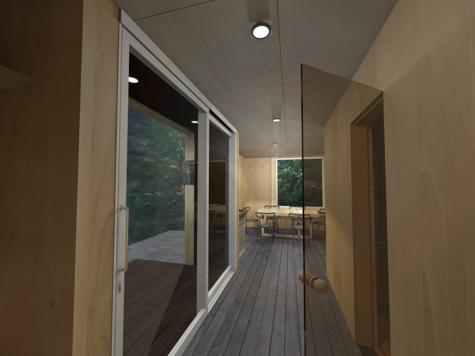 Проект современной бани