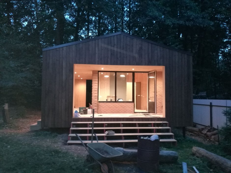 Проект бани Минимализм