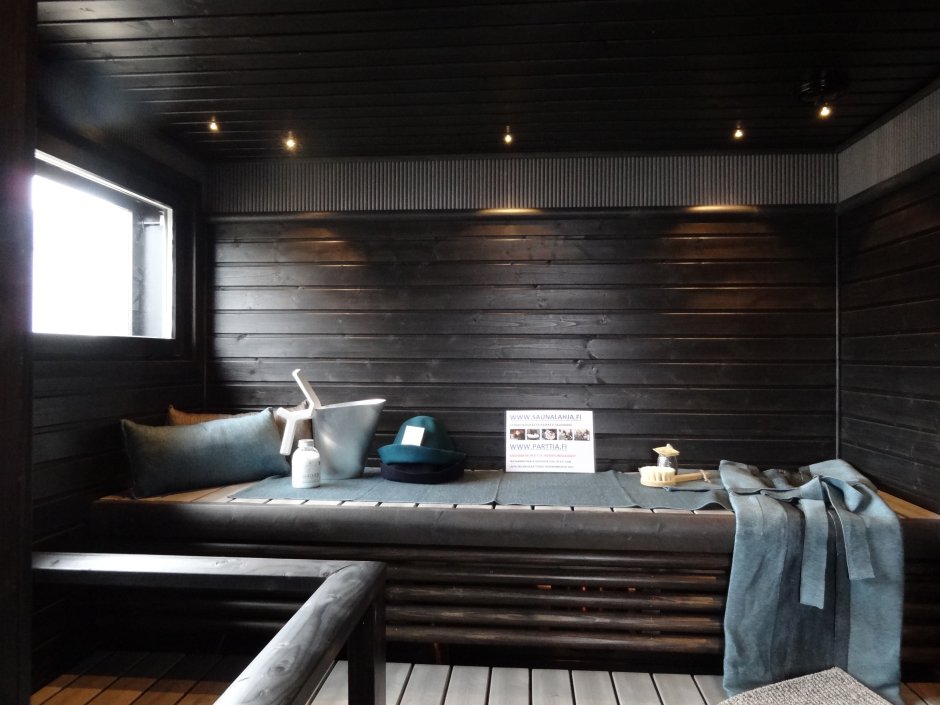 Стильная баня интерьер