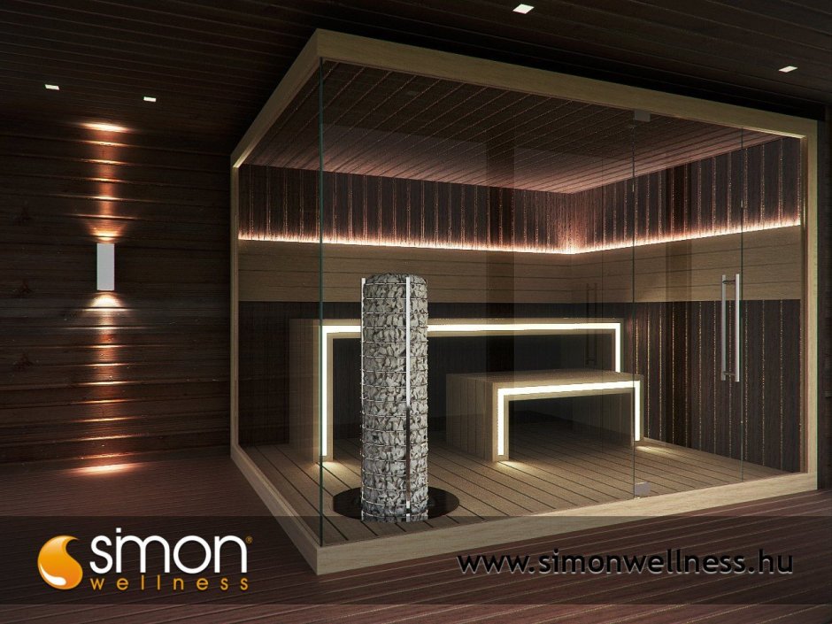 Маленький домик с плоской крышей