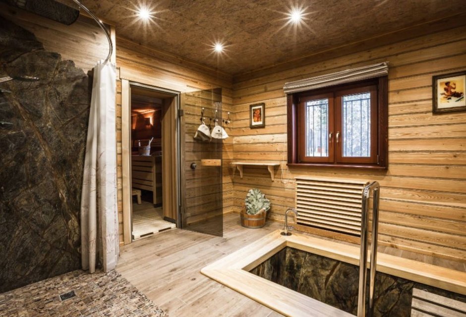 Сауна Минимализм