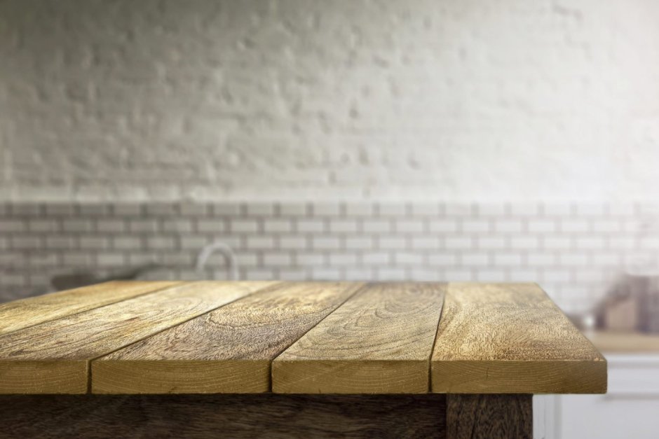 Поверхность стола в перспективе