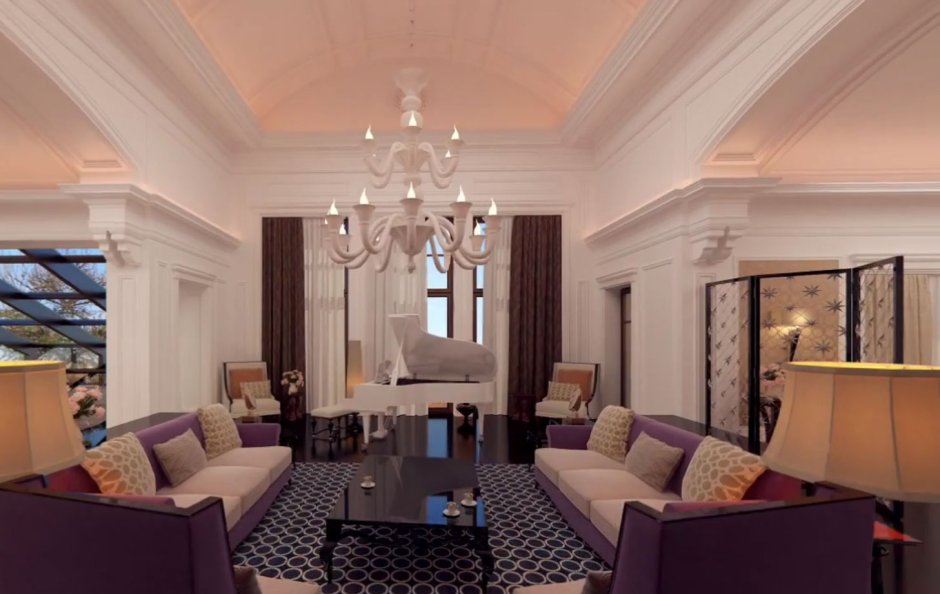 Арт деко вилла фасад