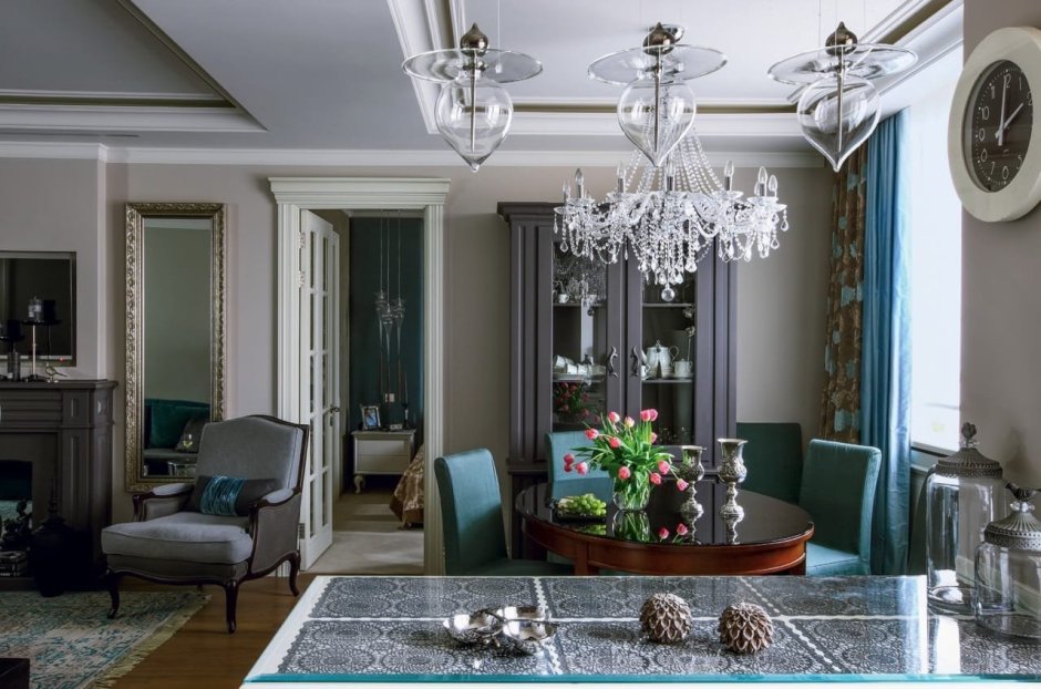 Гостиная Неоклассика второй свет