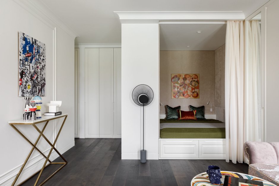 Кровать в нишу в 1 комнатной квартире