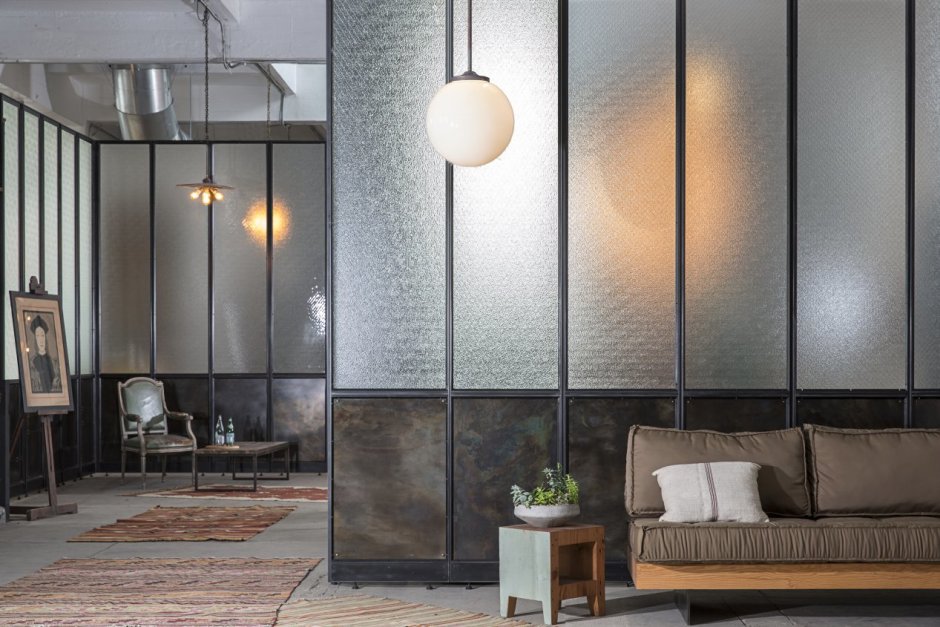 Узорчатое стекло в интерьере