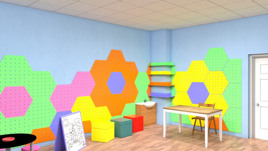 Настенные панели для детского сада