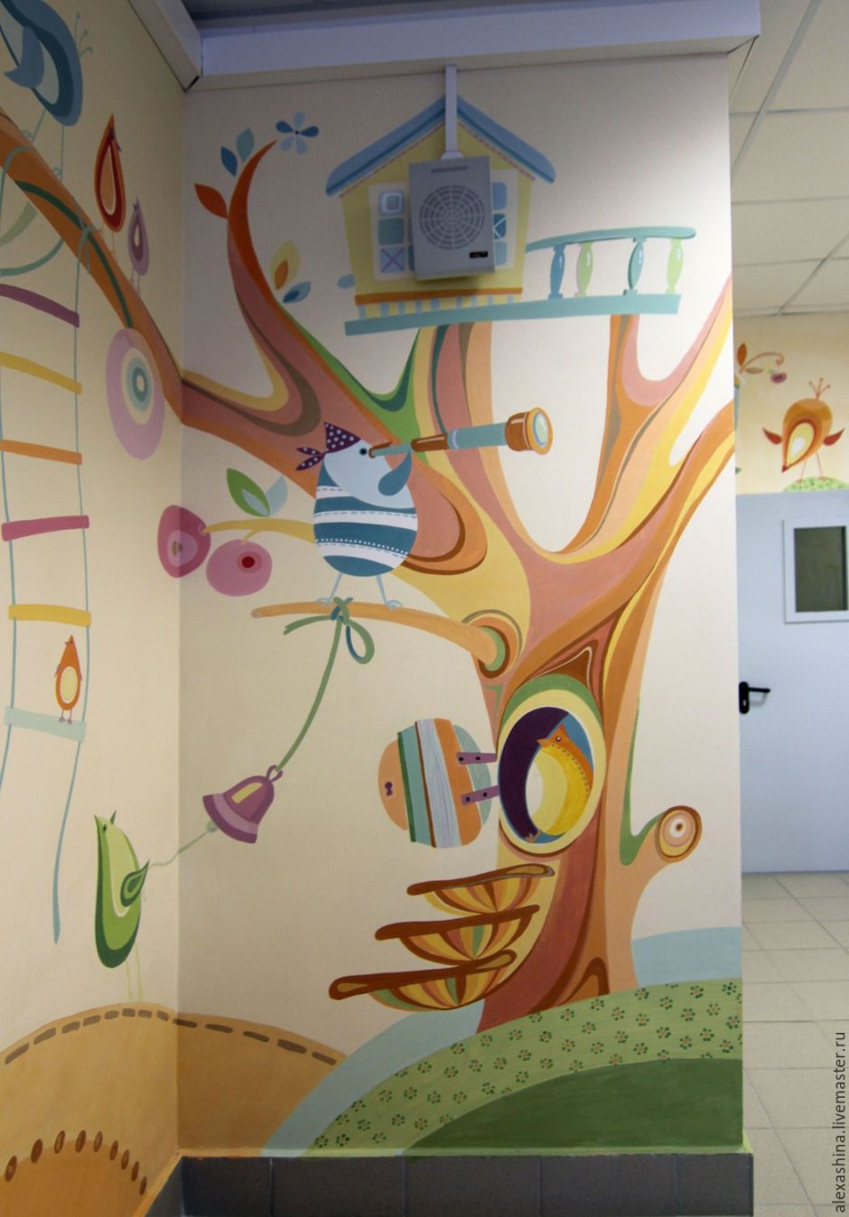 Настенные панели «Тетрис» 14 штук