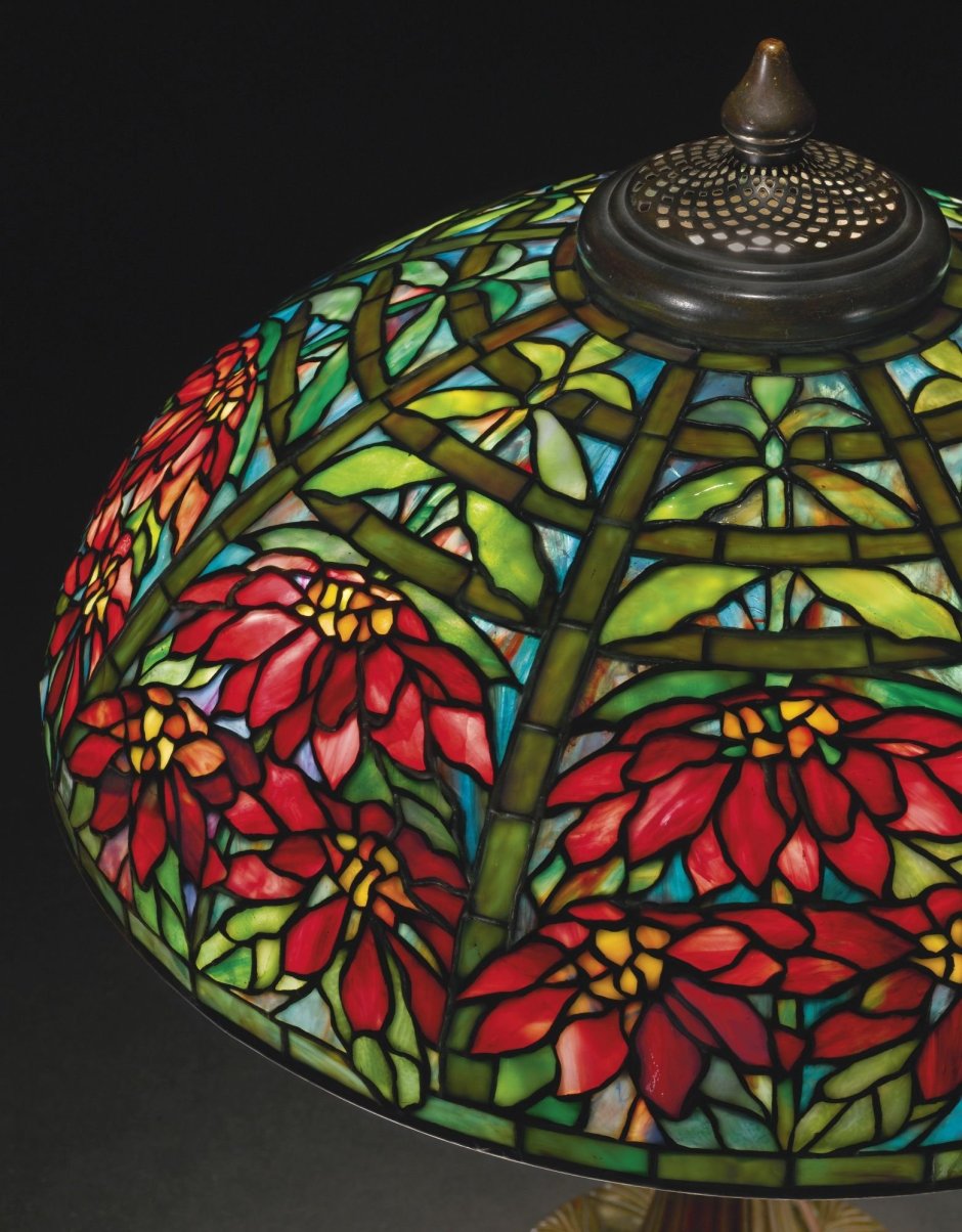 Торшер витражный Тиффани напольный