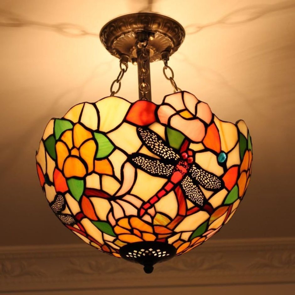 Тиффани лампы стиль. Арт деко