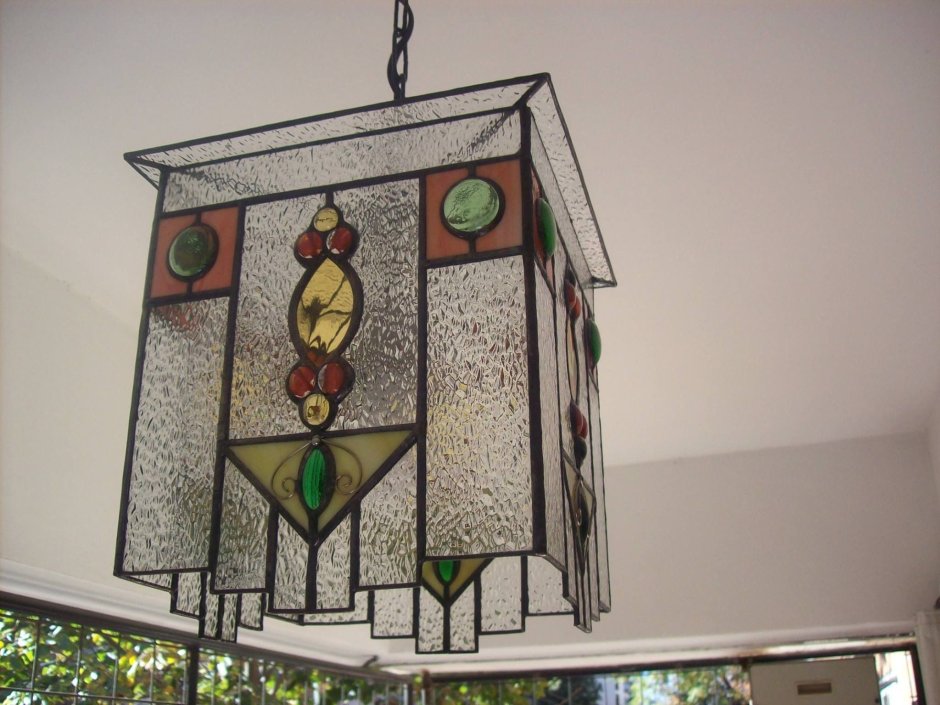 Потолочный витраж Тиффани