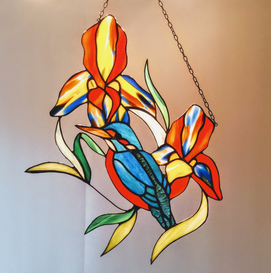 Витражные лампы Тиффани Балтийская