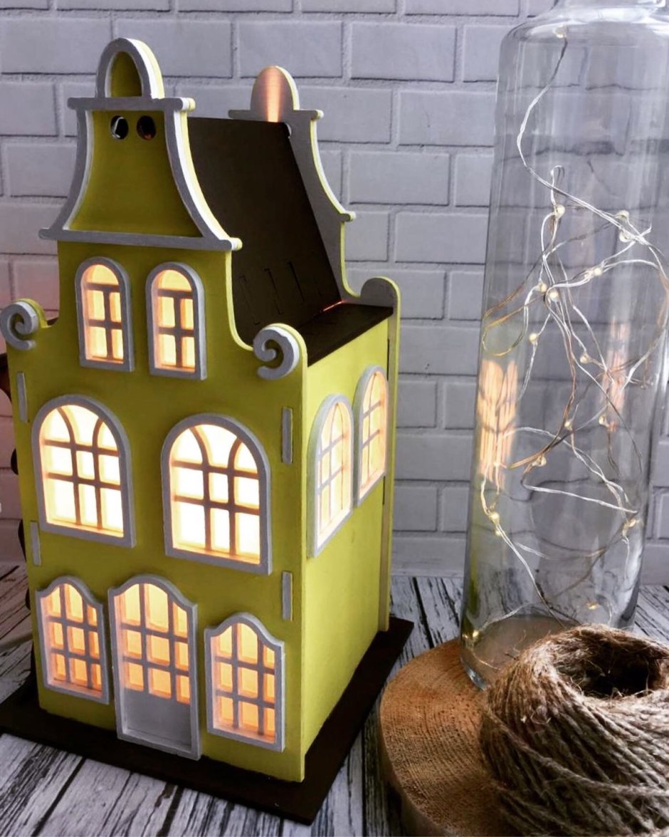 Светильник домик