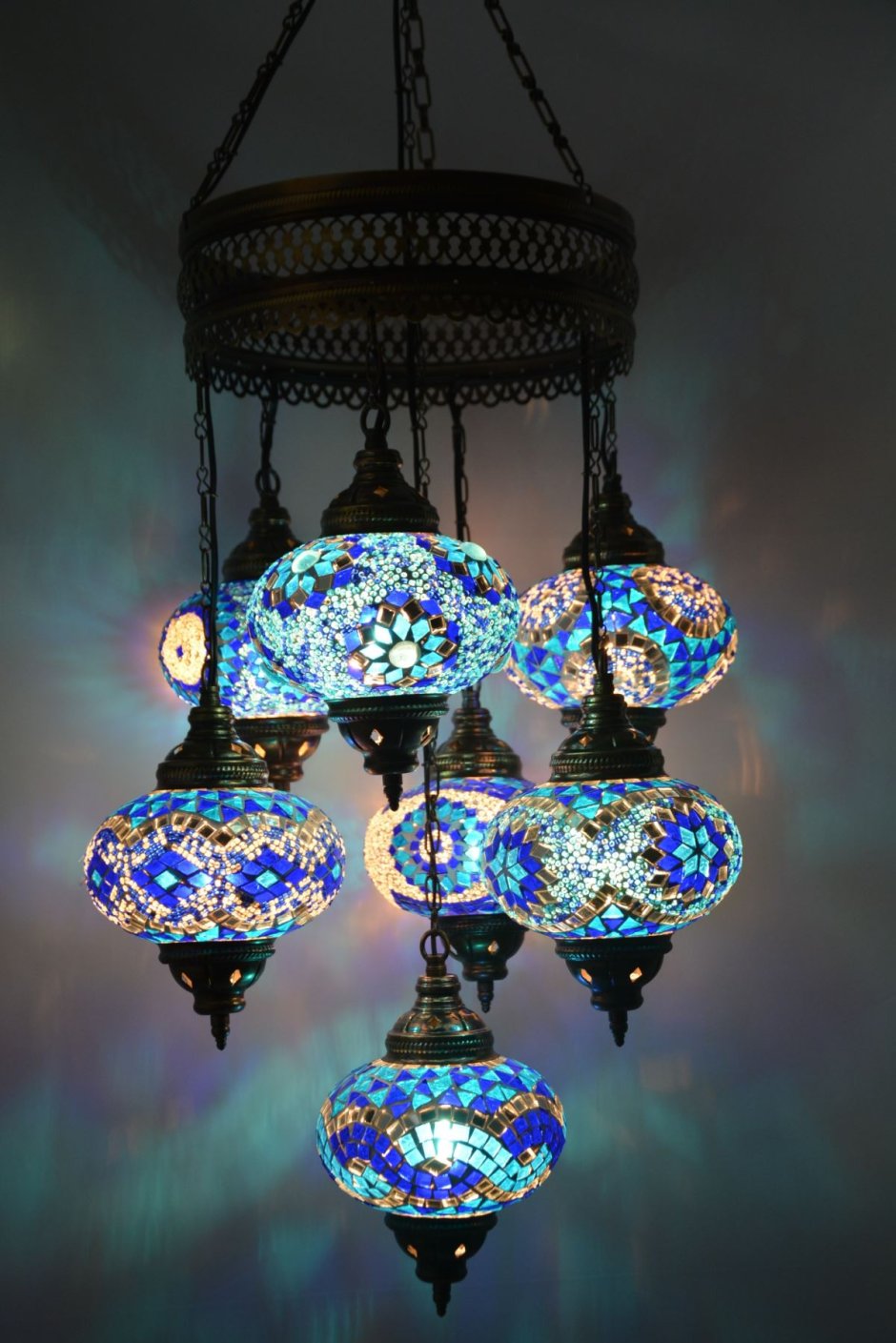 Светильник мозаичный в Восточном стиле apl214
