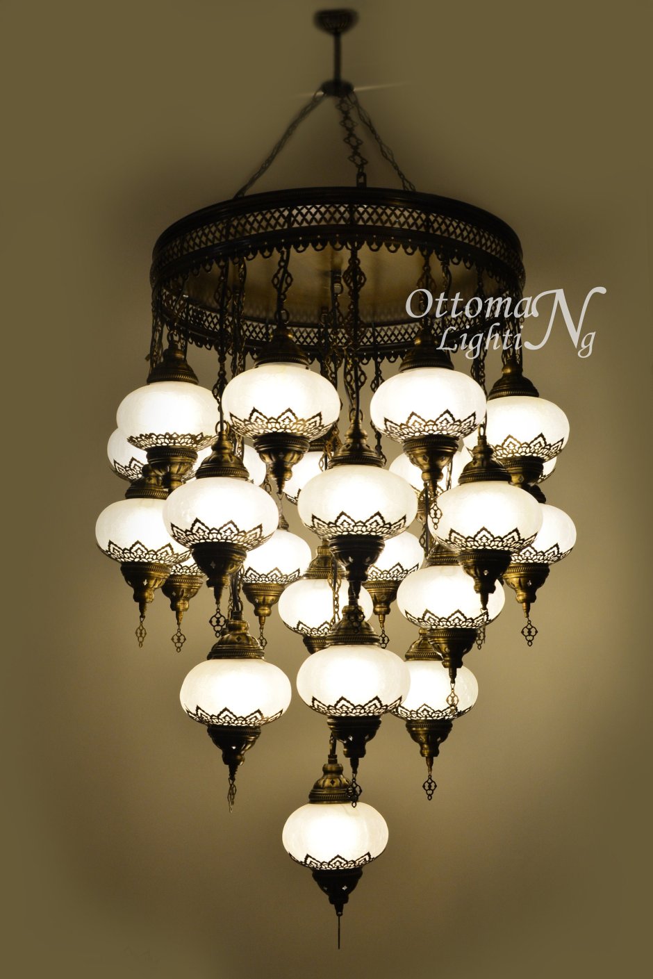 Maisie Glass Globe Chandelier