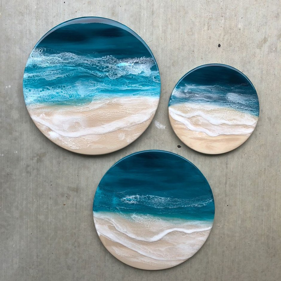 Море из эпоксидной смолы