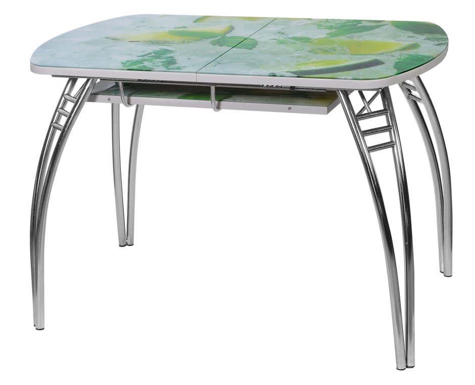 Стол паук стеклянный раздвижной