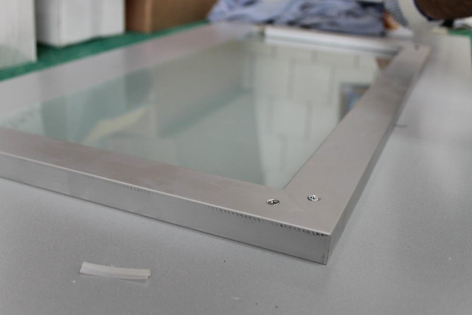 Рамочный профиль для стекла 6 мм анодированный