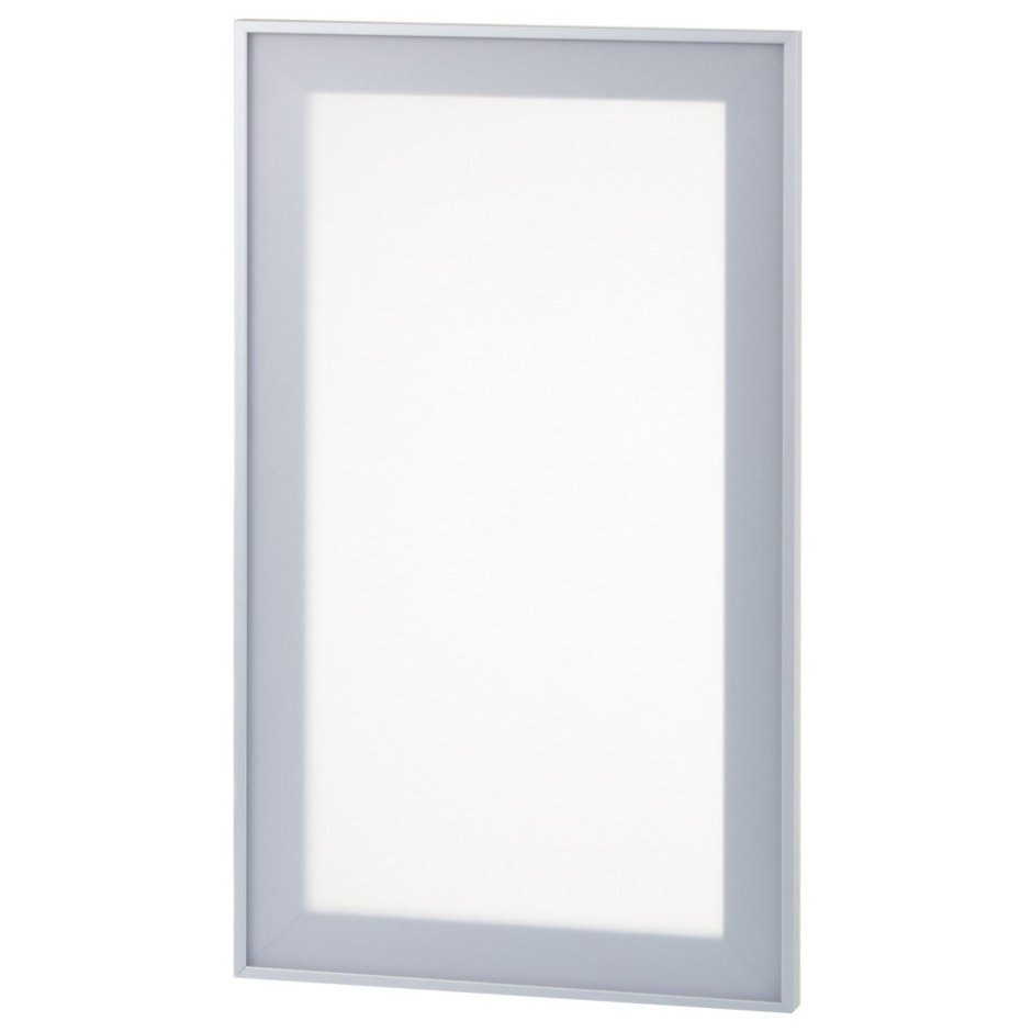 Витрина матовая, 60х35 см, алюминий/метакрил