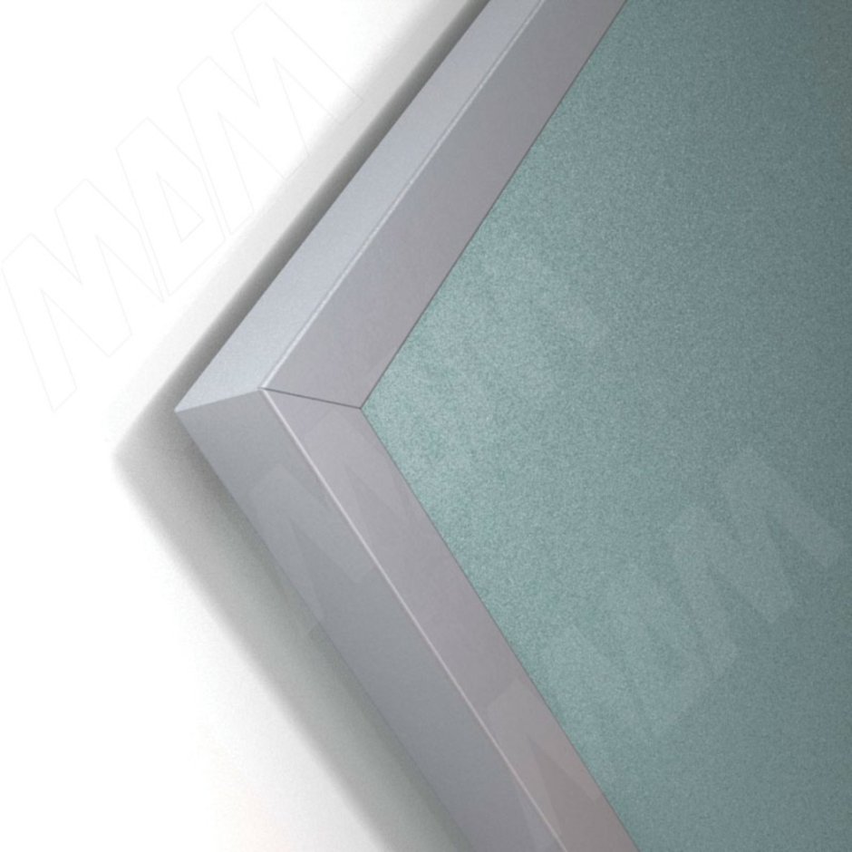 Integro профиль рамочный узкий, 19х20х19 мм, серебро, l-6000