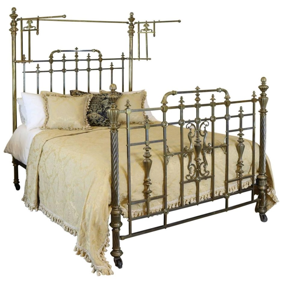 Classic Victorian King Size Brass and Iron Bed 238403 Sellin кровать