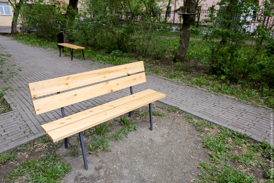 Скамейка вечер