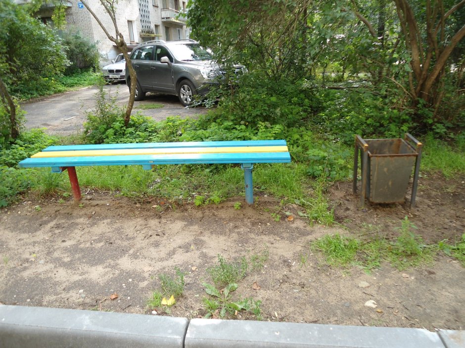 Малые архитектурные формы скамьи