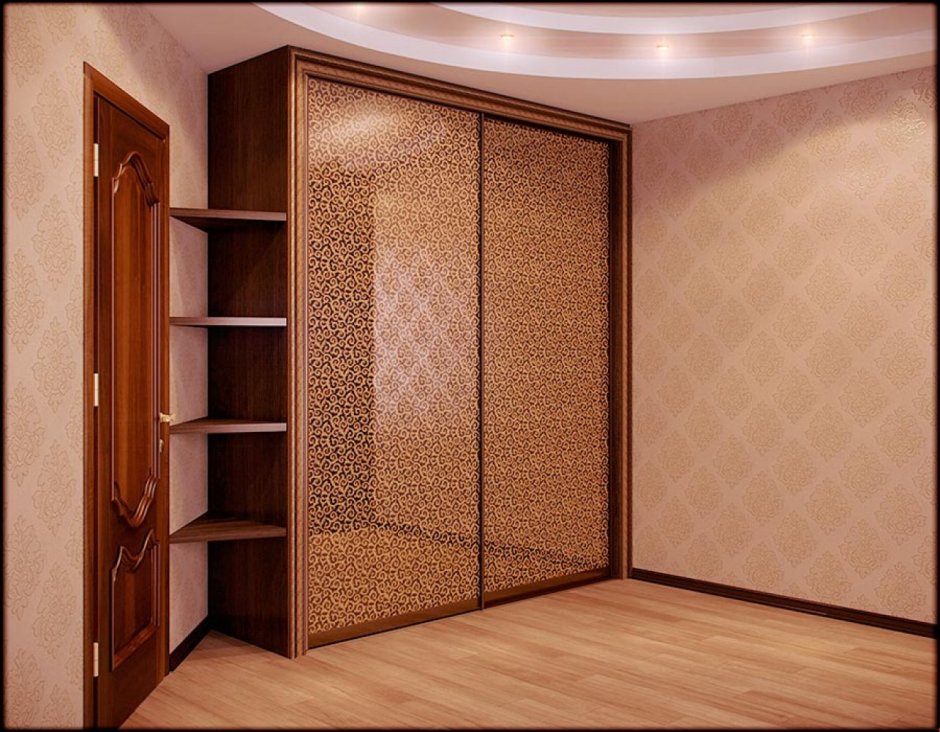 Встроенный угловой шкаф купе
