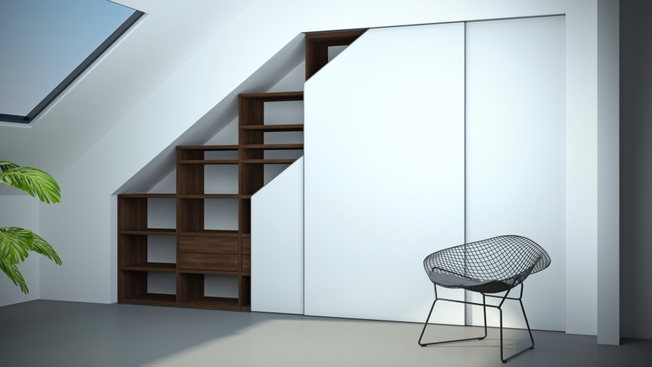 Мансардные шкафы