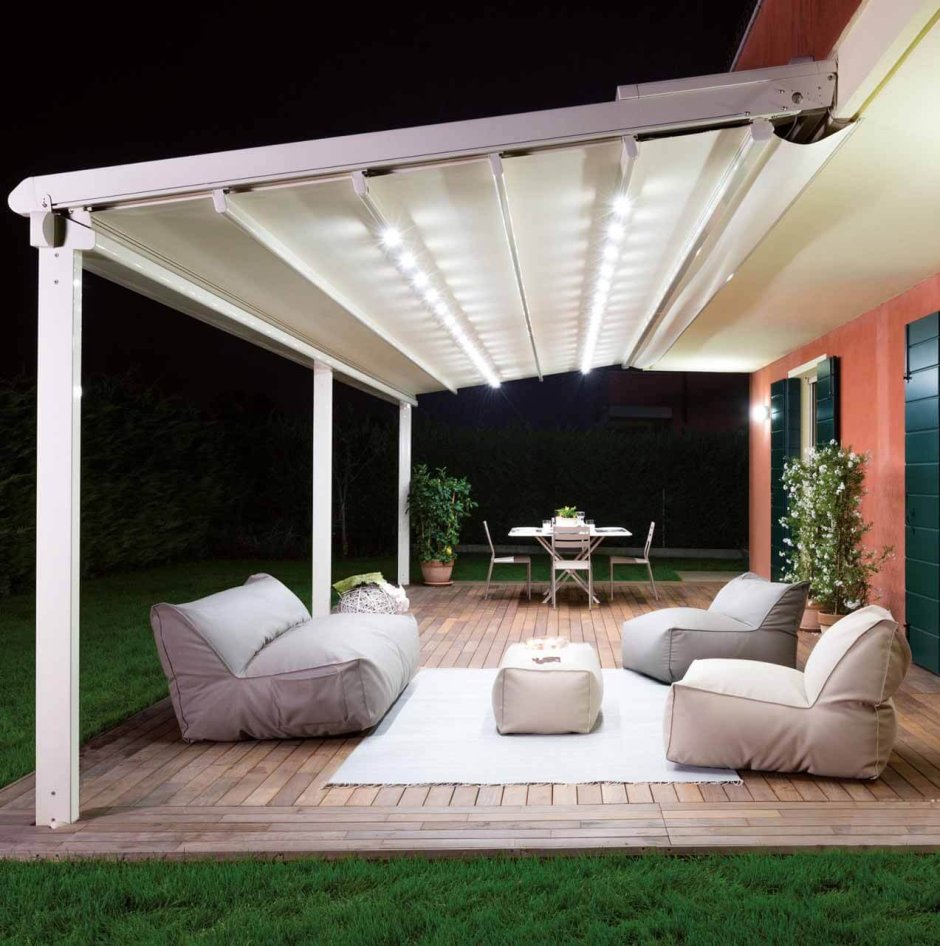 Пергола моторизированная