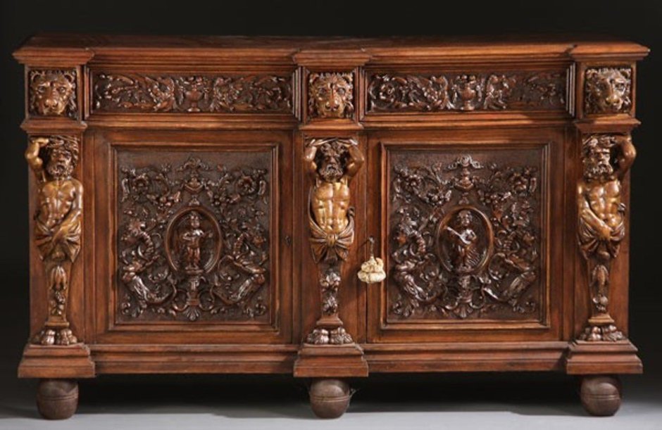 Андре Шарль Буль мебель Барокко 17 века