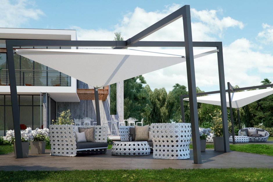Пергола патио маркиза терраса